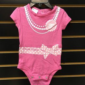 2/$12 💥♻ Pro Edge Florida Gators Pink Bodysuit Onesie Romper | Size 6-9m | 015